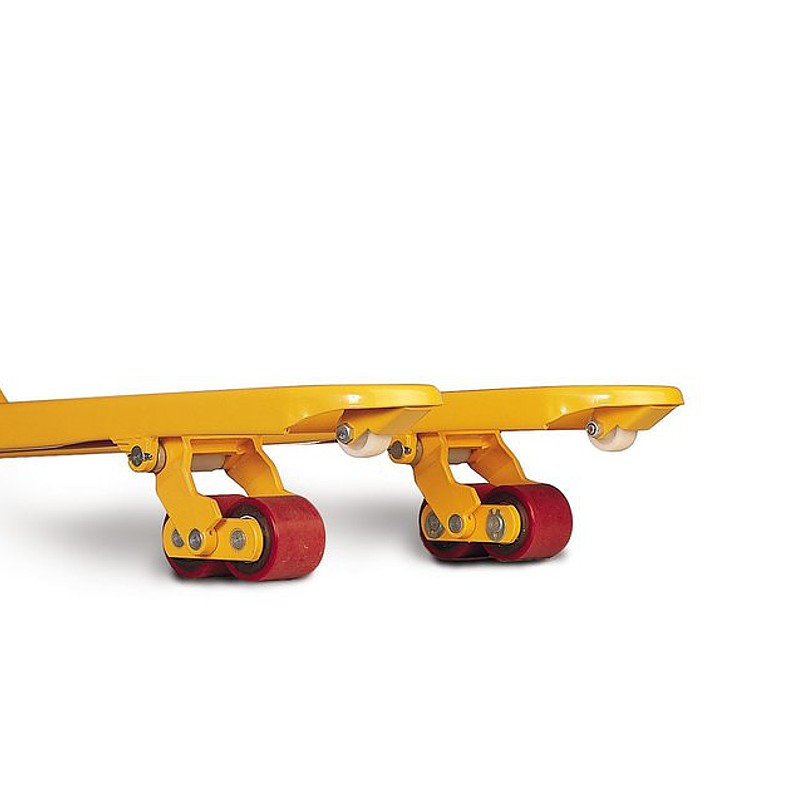 WIKO Hubwagen Rollen Gummirollen 70x70 mm Räder mit Kugellagern WIKO Hubwagen Rollen Gummirollen 70x70 mm Räder mit Kugellagern