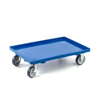 Transportroller, Kunststoff, geschlossener Boden 615x415mm