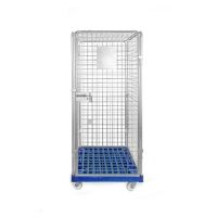 Rollbehälter Anti-Diebstahl, mit Kunststoffboden, 810x720x1800mm