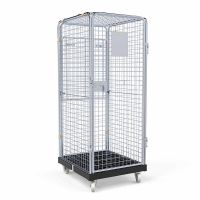 Rollbehälter Anti-Diebstahl, 815x724x1810 mm, Einzelteile zur Selbstmontage