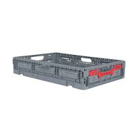Kunststoffbox, perforiert, faltbar, 23 l, 600x400x115mm