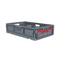 Kunststoffbox, perforiert, faltbar, 31 l, 600x400x150mm