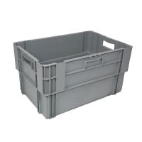 Euronorm Drehstapelbehälter, 60 Liter, geschlossen, nestbar, 600x400x320mm