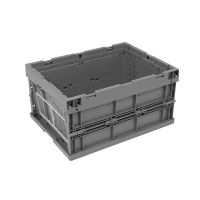 Kunststoffbehälter, 18 l, faltbar, geschlossen, 396x297x214mm