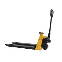 Hubwagen, mit Waage, PU-Rollen, 2000 kg