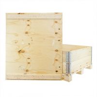Holzabdeckung für Holzaufsatzrahmen mit 2 Befestigungsleisten, 1200x1000x9,5mm