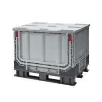 Palettenbox 1211x1011x903mm - 750 Liter, Kunststoff, faltbar