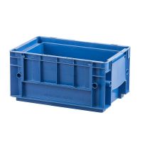 RL-KLT Behälter 3147, glatter Boden, 4 Ablauflöcher, 8,67 l, blau, 297x198x147,5mm