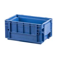 RL-KLT Behälter 3215, glatter Boden, verstärkte Wände, blau, 297x198x147,5mm