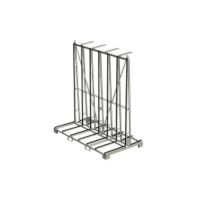 Metallregal für Glasprodukte - 2500x1400x2500mm - beidseitig beladbar