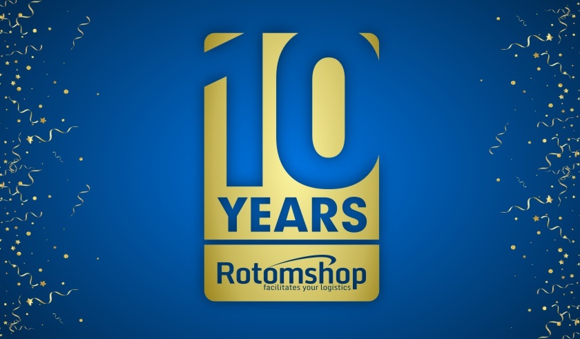 10 Jahre Rotomshop - der Onlineshop der Rotom-Gruppe feiert sein 10-jähriges Bestehen