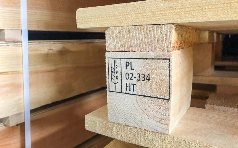 Merkmale der ISPM15-Kennzeichnung auf Holzverpackungen