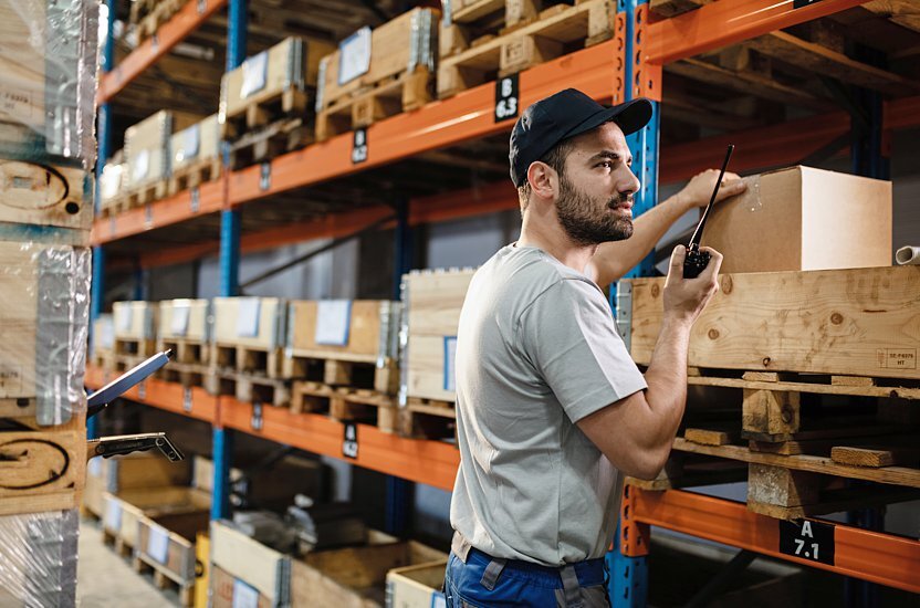 Palettenregale für die sichere Lagerung von Produkten