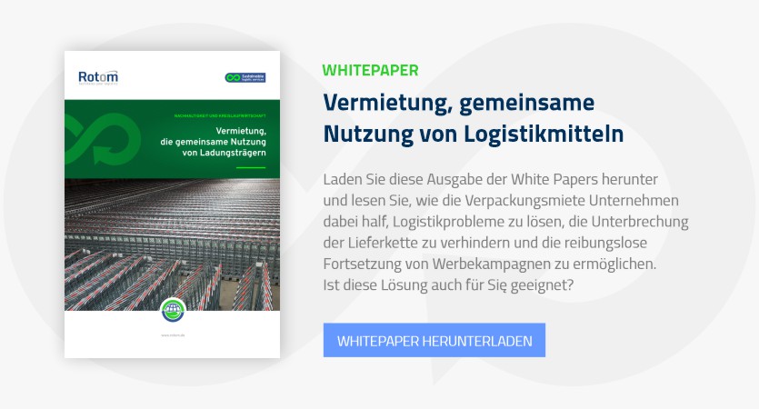 Vermietung, gemeinsame Nutzung von Logistikmitteln - Whitepaper
